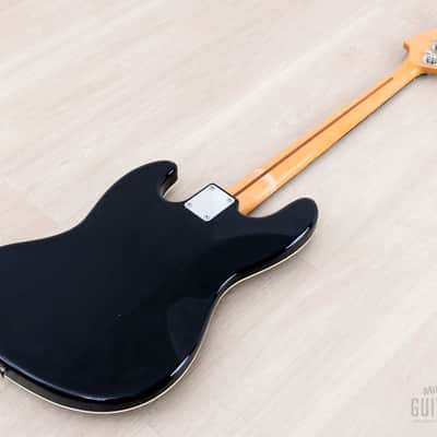 2012 Fender Aerodyne Jazz Bass PJ Electric Bass Guitar Black, Japan MIJ image 14