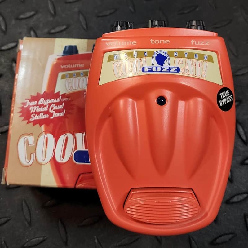 2010s Danelectro Cool Cat Fuzz Orange