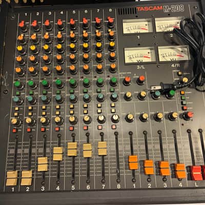 TASCAM Model 38 and M-208 Package Deal Possible 1988 - Grey Metal image 7
