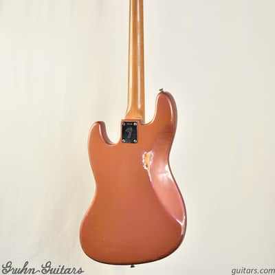 Fender Jazz Bass 1965 - Burgundy Mist image 2