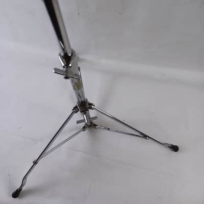 Ludwig 70s Snare Drum Stand #1355 Atlas Single-Braced Chicago USA Vintage Chrome image 3
