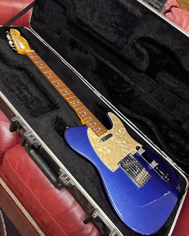 Fender American Standard Telecaster with Rosewood Fretboard 2013 - Mystic Blue image 1