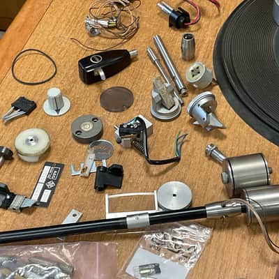 Telefunken PS 81 DD turntable  ( EMT ) lotto parts original image 15