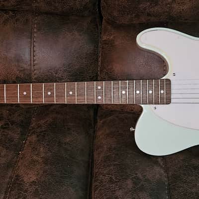 Kustom partscaster Telecaster Tom Delonge Inspired 2024 - Surf Green image 6