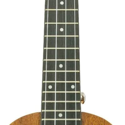 Vault UK-100 Arched Back Concert Ukulele w/ Gig Bag image 9