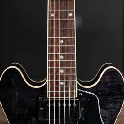 Gibson ES-339 Semi-Hollow Electric Guitar - Transparent Ebony with Hardshell Case image 9