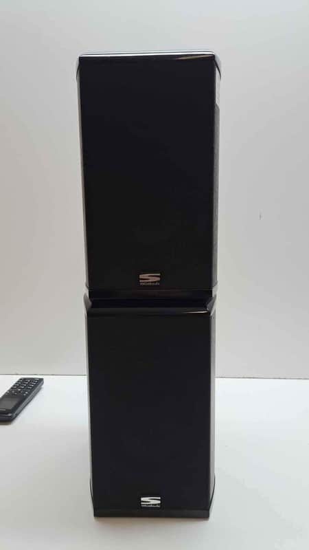 Sinclair B14 Brighton Series 100-Watts 2-Way Bookshelf Speakers 2000's - Black image 1