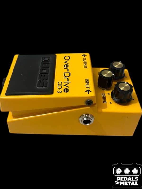 Boss OD-3 OverDrive (Silver Label) 1997 - Present - Yellow