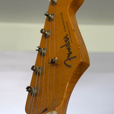 Fender Custom Shop Limited Edition Ancho Poblano Journeyman Relic Stratocaster with Maple Fretboard 2016 - White Blonde image 7