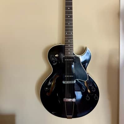 Gibson ES-135 Wolfetone P90s 2002 - Ebony image 1