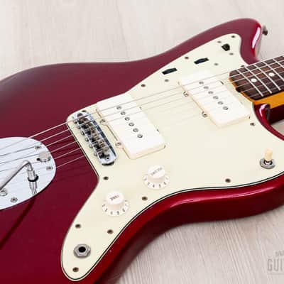 2008 Fender Thin Skin American Vintage '62 Jazzmaster Yamano FSR Candy Apple Red w/ Case image 6