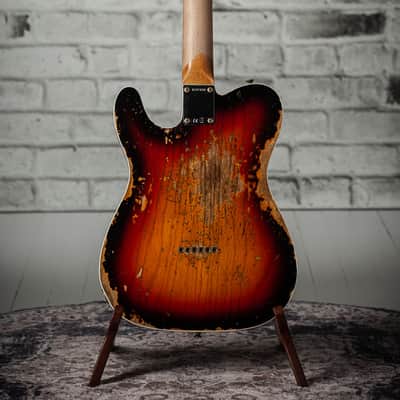 Fender Customer Shop ’60 Telecaster Custom Super Heavy Relic - 3 Tone Sunburst image 17