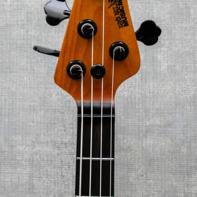 Ernie Ball Music Man StingRay HH Special Bass Guitar Brulee image 7