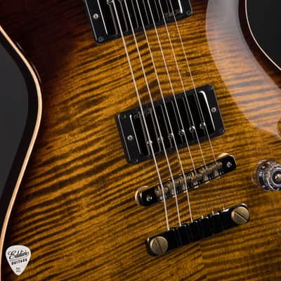 PRS Eddie's Guitars Wood Library McCarty 594 Singlecut Brazilian/Rosewood Neck - Black Gold Burst image 12