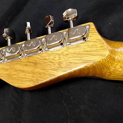 Sonicguitars Playtone Deluxe HB korina 2020 nat yellow ON ORDER image 10