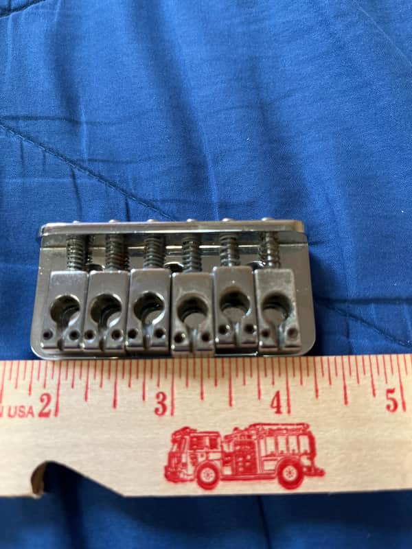 Hamer Sustain block bridge 1981 - Chrome image 1