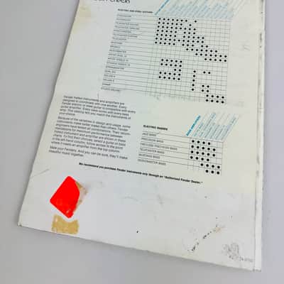 Fender "The Collected Works of Fender" Catalog, 1976 image 2