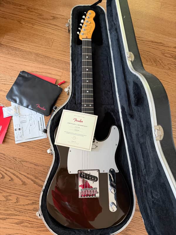 Fender American Ultra II Telecaster with Ebony Fretboard 2024 - Present - Texas Tea