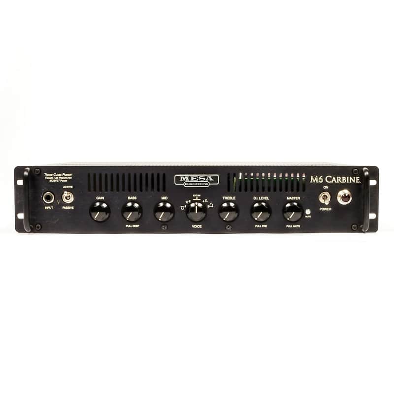 Mesa Boogie M6 Carbine 600-Watt Rackmount Bass Amp Head image 1