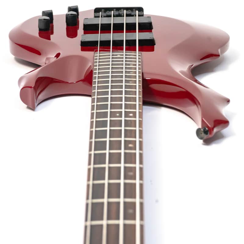 ESP Edwards E-T-98FR Electric Bass Guitar with Gigbag - MIJ - Red 