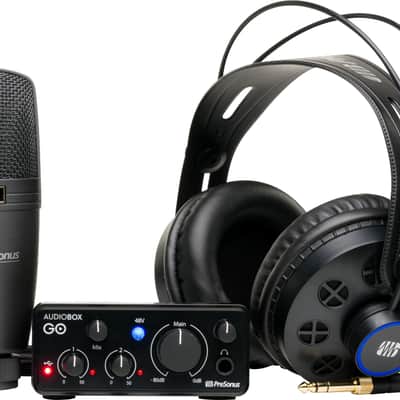 PreSonus AudioBox GO Creator Bundle Black image 1