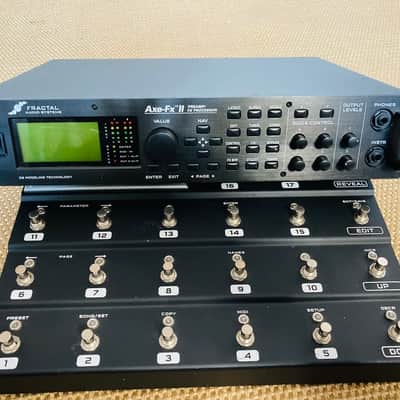 Fractal audio Axe FX 2 MK 1 and Fractal MFC 101 midi foot controller MK 1 image 13