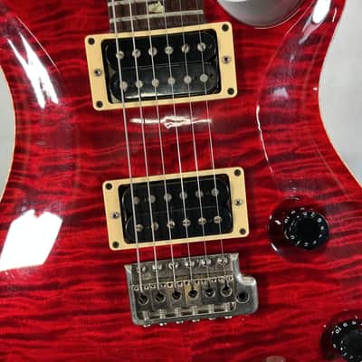 PRS Custom 24 Ten Top 2007 - Red - w/ Hard Case image 8