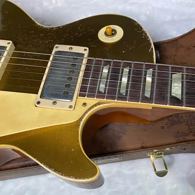 NEW! Gibson Custom Shop '57 Les Paul Gold Top Reissue Ultra Heavy Murphy Lab - Authorized Dealer - ONLY 8.5 lbs! - G06413 image 7