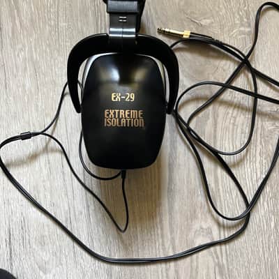 Direct Sound EX29 Extreme Isolation Studio Headphones 2010s - Black image 1