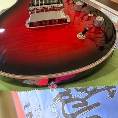 Hagstrom Ultra Swede Elec Guitar -Burgundy Burst image 12