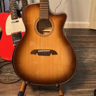 Alvarez AGFM810CEAR Artist Elite Grand Auditorium Acoustic-Electric Guitar ~2021 - Shadow burst image 1