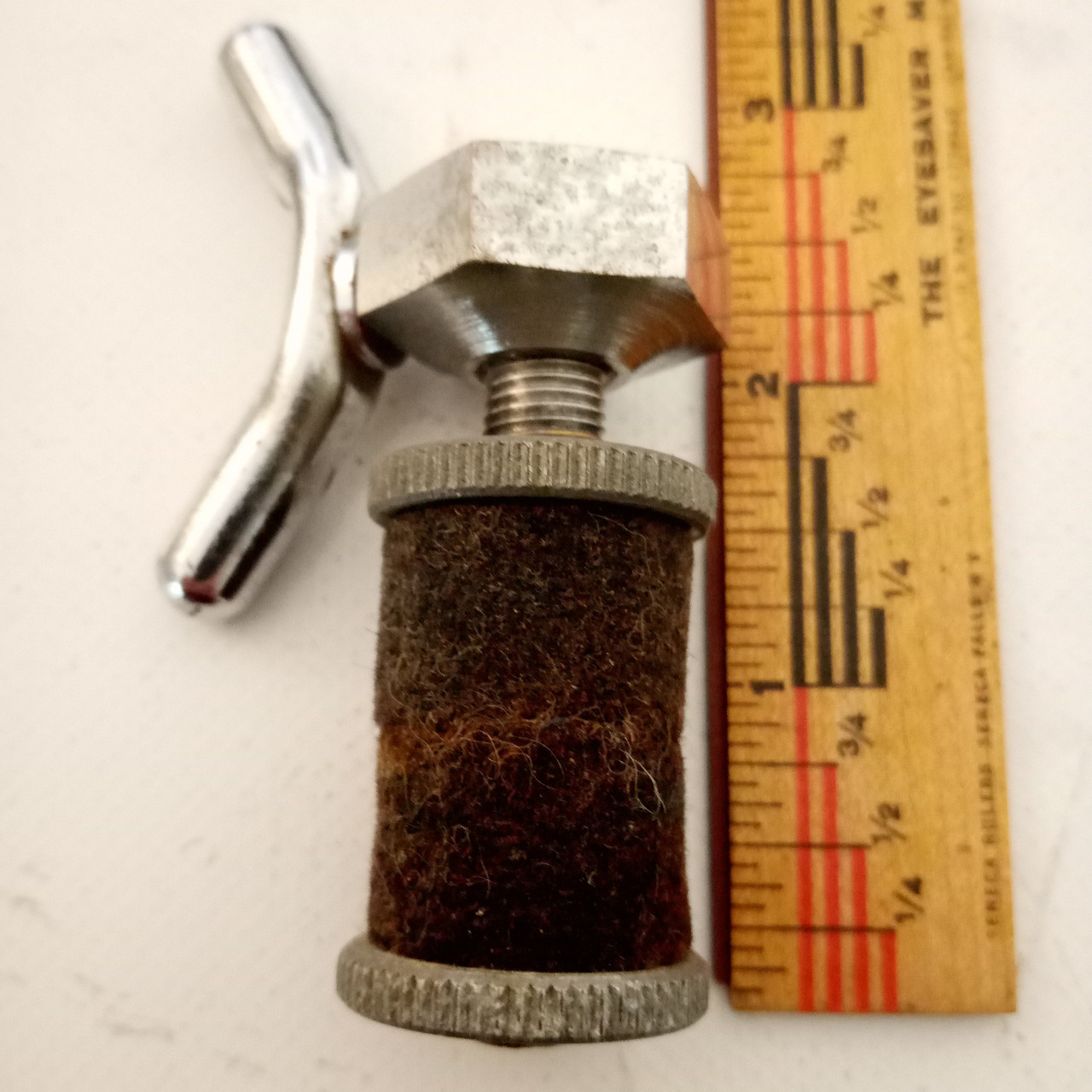Rogers Clutch Hi-Hat Cymbal Stand Swiv-O-Matic Hex Head Vintage 60s Powertone US — main photograph