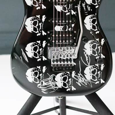 ESP LTD MW-600 Michael Wilton Signature 2006 - 2009 - Black with Graphic image 1