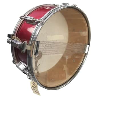 Powersonic 14x5.5 Snare Drum, Metallic Red image 4