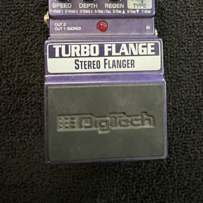 DigiTech Turbo Flange Stereo Flanger - Purple Sparkle image 1