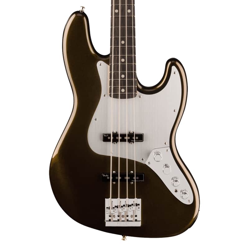 Used Fender American Ultra II Jazz Bass - Texas Tea w/Ebony FB image 1