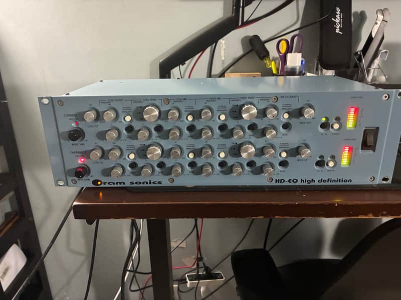 Oram Sonics HD-EQ High Definition 2 Channel Mastering Equalizer Bild 1
