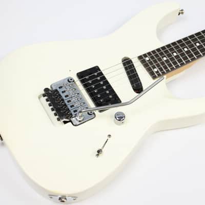Vintage 1989-1991 Charvel Fusion Deluxe Electric Guitar, Flour (White), Japan, MIJ image 1