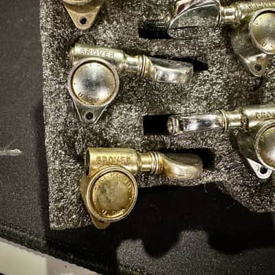 PAF Grover Vintage Rotomatic 3+3 Tuning Heads 1960s Pat Pend image 3