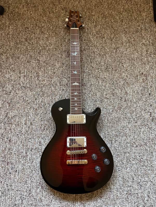 PRS McCarty Singlecut 594 - Fire Red Burst image 1