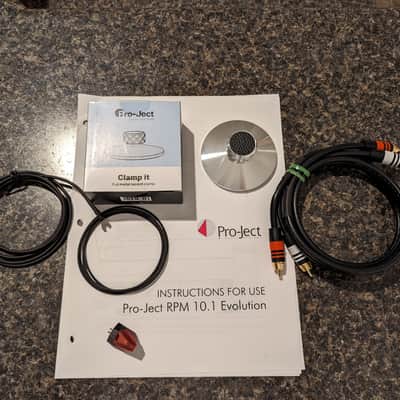 Pro-Ject RPM 10.1 Evolution HiFi Premium Turntable with Pro-Ject Base excellent condition L@@K image 12