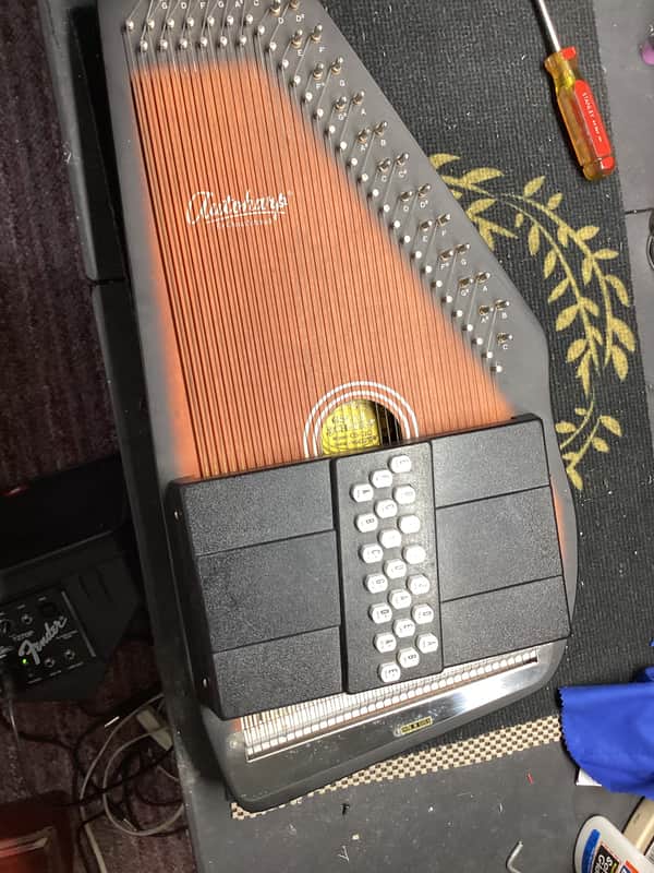 Oscar Schmidt OS21C-TS Autoharp 2010s - Tobacco Sunburst image 1