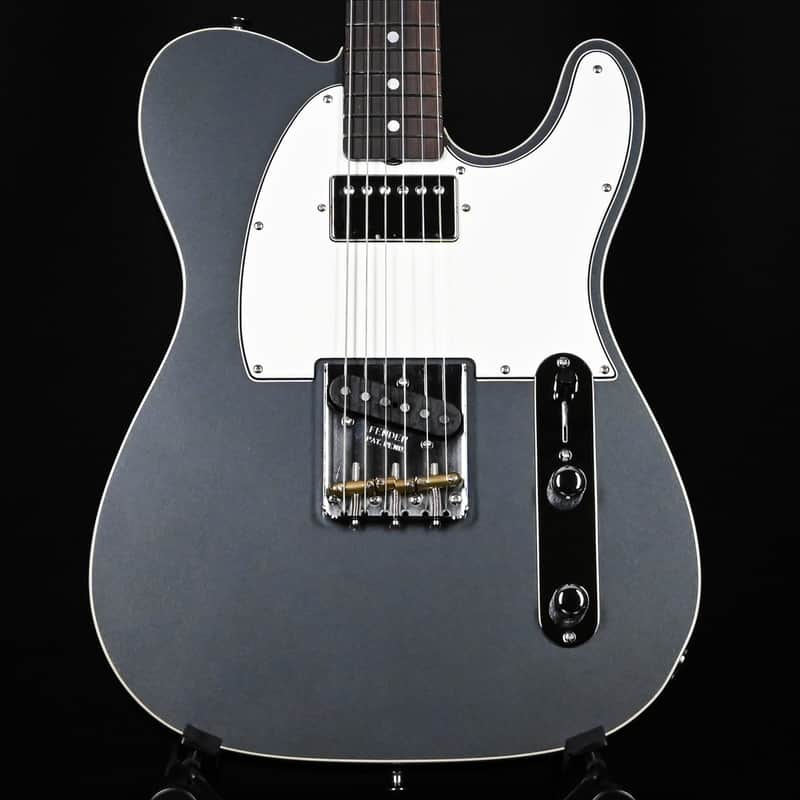 Fender Custom Shop American Custom Telecaster NOS- Aged Charcoal Frost Metallic/ Aged Black Back & Sides 2023 (XN16552) image 1
