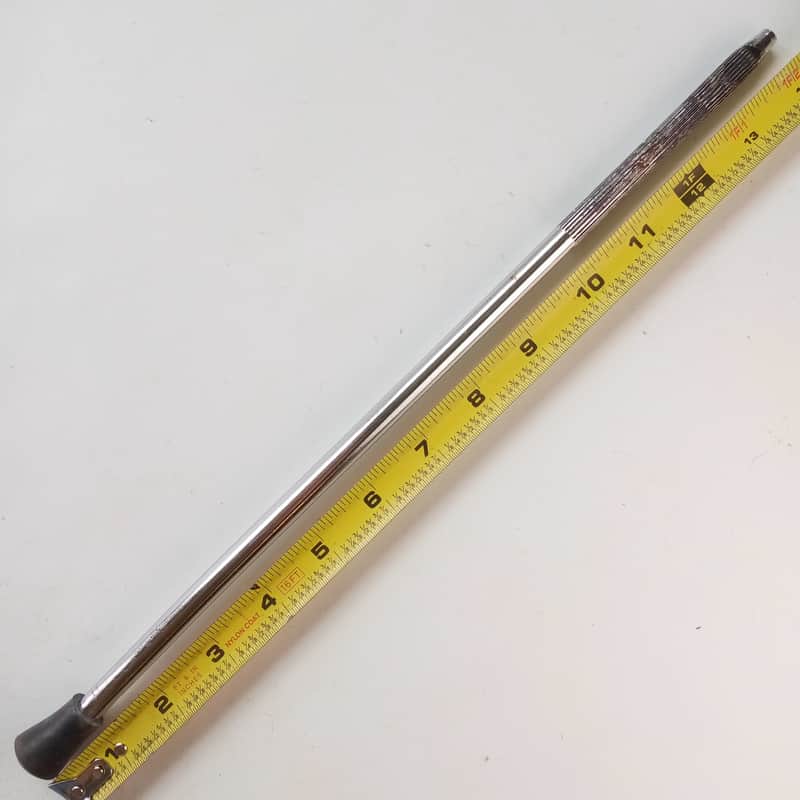 Ludwig Vintage 60s Club Date Clipper 3/8x14.25" Floor Tom Leg Straight Knurling image 1