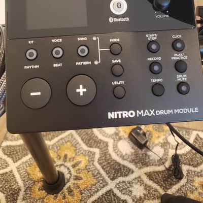 Alesis Nitro Max Mesh Electronic Drum Set with Expansion Pack 2024 image 3