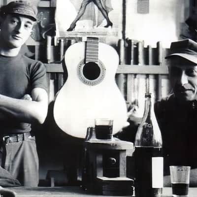 Beuscher Busato (1950s) Grand Modèle Erable, D-hole || Gypsy Jazz, Manouche, Django, Gipsy Guitar image 21