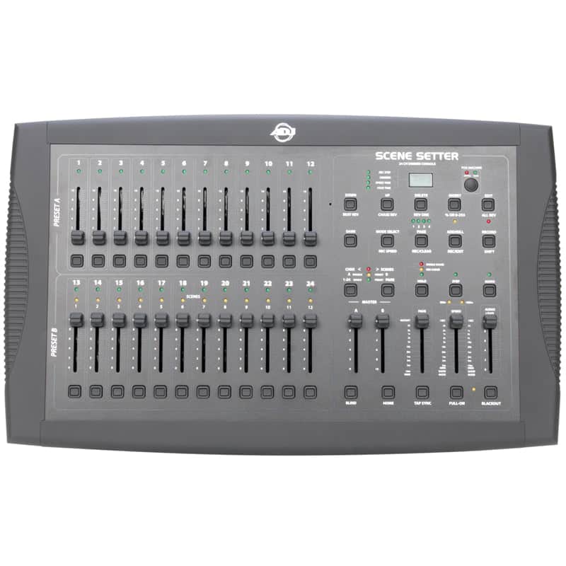 24-Channel Dimming Controller with 4200 Scenes & 48 Chases image 1