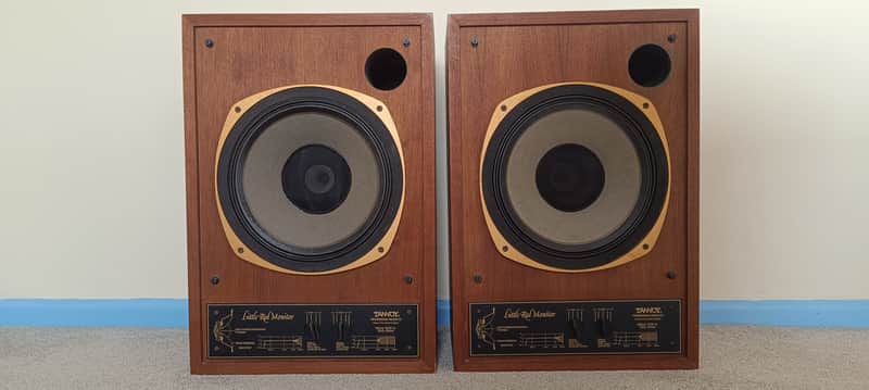 Tannoy Little Red Monitors 1980's - Walnut venneer image 1