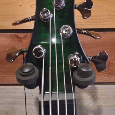 Ibanez - SDGB1 | Steve Di Giorgio Signature Series 5 String Bass / Dark Moss Burst image 4