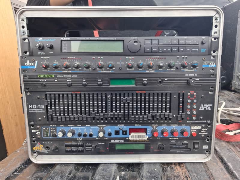 Lexicon PCM 42 Digital Delay Processor 1980s - Blue image 1